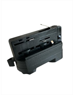 Powergear klassischer schwarzer 3-Phasen-Adapter für Stromschienen 2